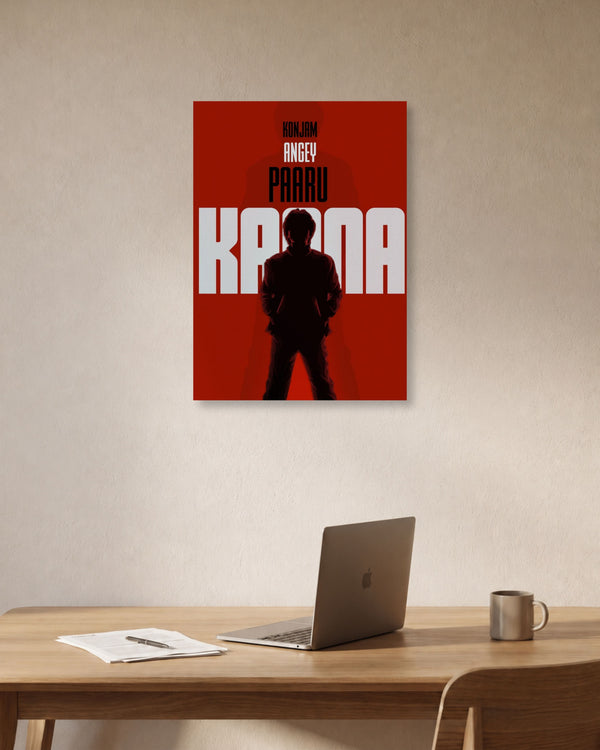 Konjam Angey Paaru Kaana – Rajinikanth Kabali Movie Poster