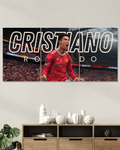 Cristiano Ronaldo Manchester United Split Poster