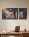 Cristiano Ronaldo Split Poster - Desk Mockup